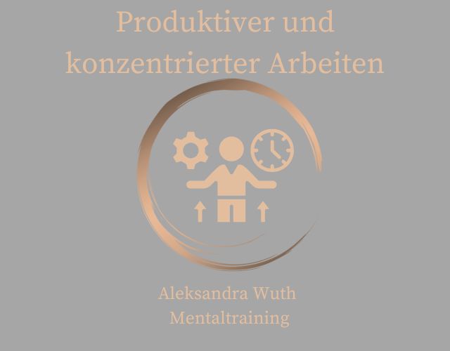 Produktiver und konzentrierter arbeiten